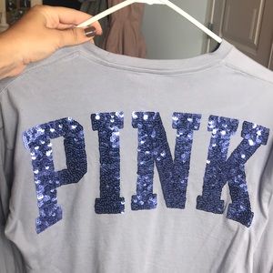 Pink VS Purple Sequin Tee